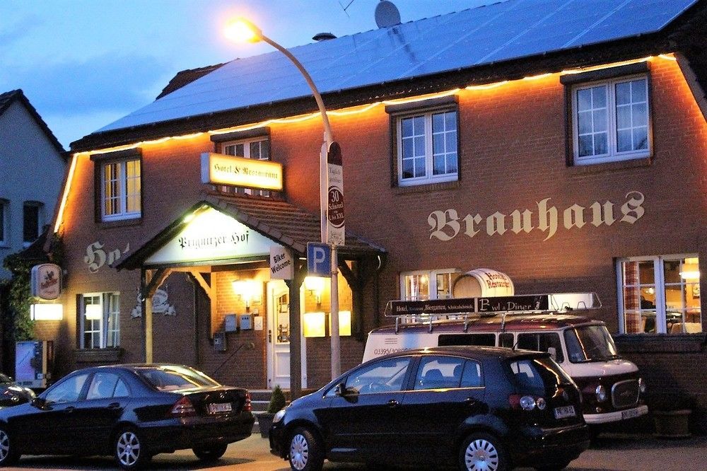 Landhotel & Brauhaus Prignitzer Hof Pritzwalk Exterior foto